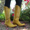 Liberty Black * | Liberty Black Boots Official Liberty Black Stitch Sunshine Yellow Soley Lb711551