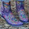 Old Gringo * | Old Gringo Boots Discount Online Old Gringo Dulce Calavera Violet Bl3233-10