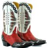 Old Gringo * | Old Gringo Boots Attractive Old Gringo Monarca Red Black L026-49