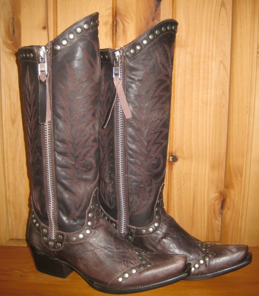 Old Gringo * | Old Gringo Boots Quick Delivery Old Gringo Rock Razz Chocolate Cowgirl Boots