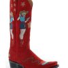 Old Gringo * | Old Gringo Boots Attractive Old Gringo Cowgirl Guns Red Hippie Toe L2458-2