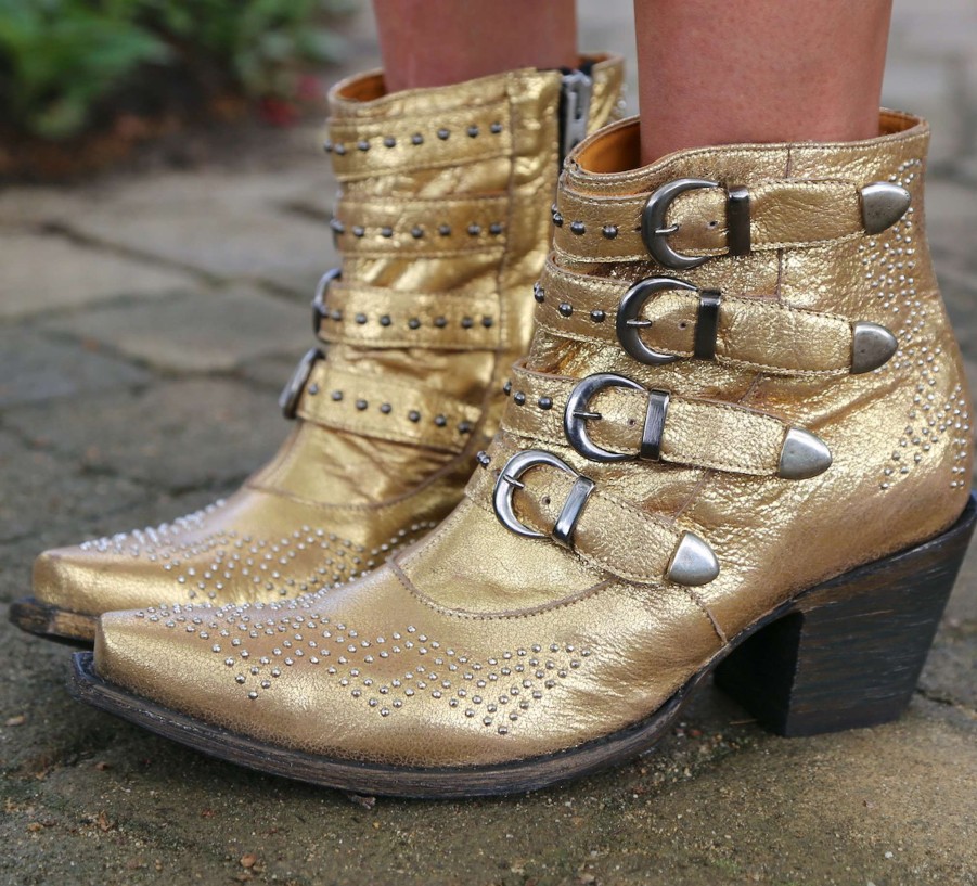 Old Gringo * | Old Gringo Boots Wholesale Old Gringo Roxy Dance Gold Bl2899-2