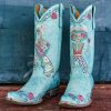 Old Gringo * | Old Gringo Boots Typical Style Old Gringo Reinas Blue L3588-1