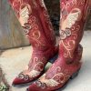 Old Gringo * | Old Gringo Boots Typical Style Old Gringo Grace Vesuvio Red