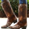 Old Gringo * | Old Gringo Boots Hot Sell Old Gringo Erin Brass Bone Cowgirl Boot