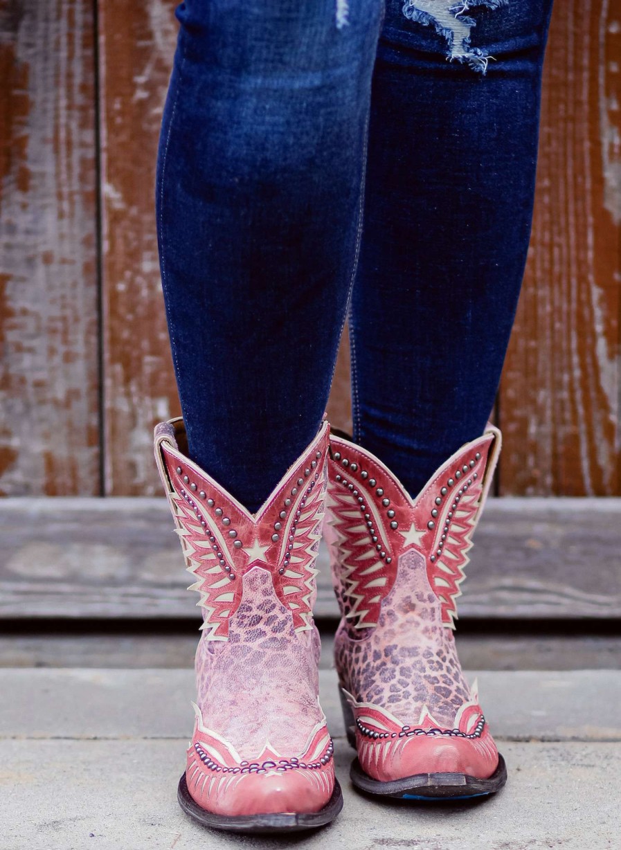 Old Gringo * | Old Gringo Boots Typical Style Old Gringo Dawn Pipin Pink Bl3294-3