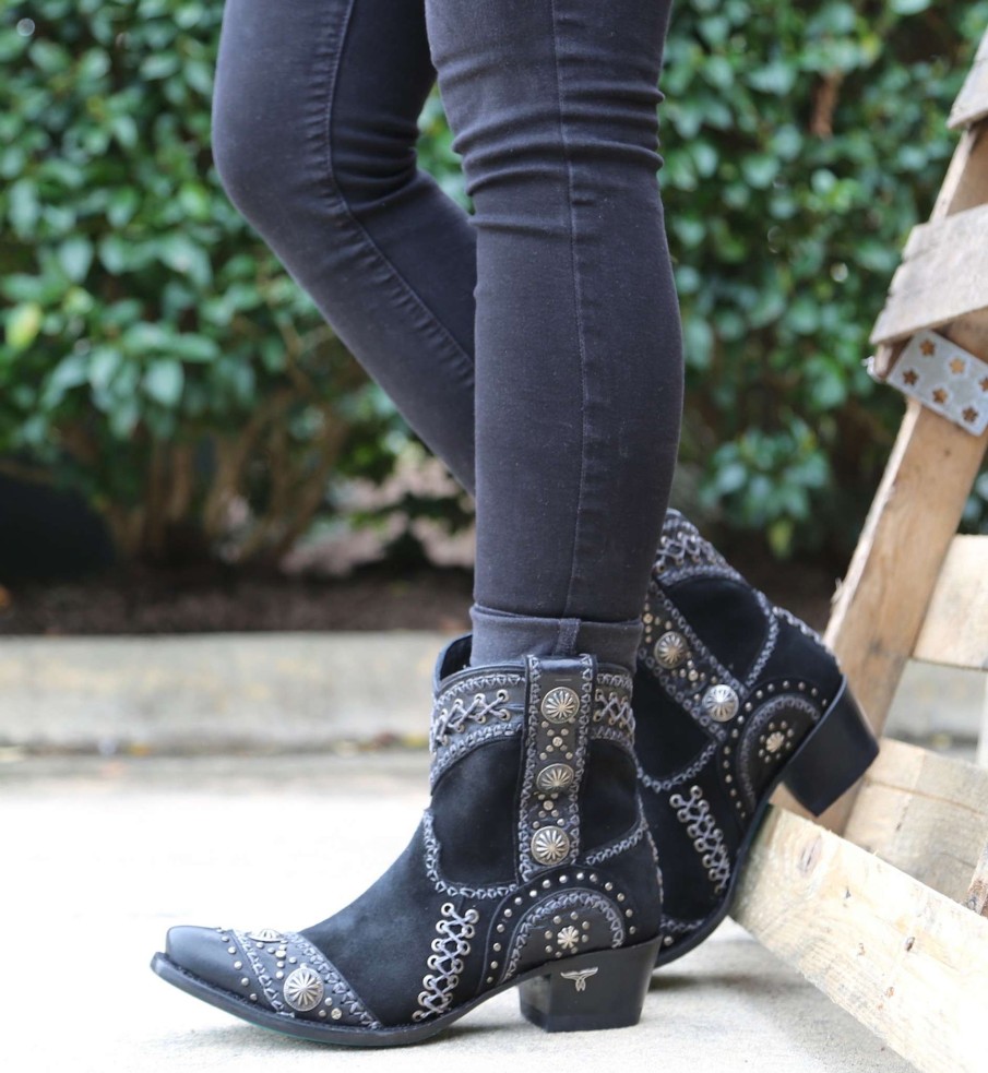 Lane * | Lane Boots Original Lane Wind Walker Bootie Black Lb0440B