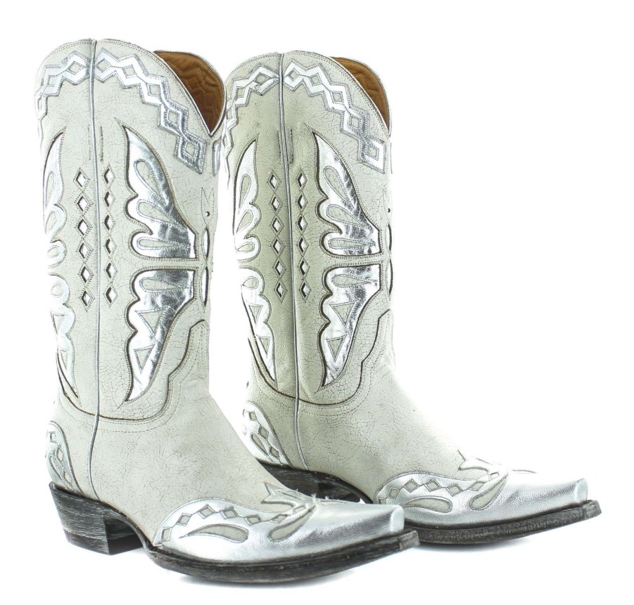 Old Gringo * | Old Gringo Boots Gift Selection Old Gringo Monarca Taupe Silver L026-47