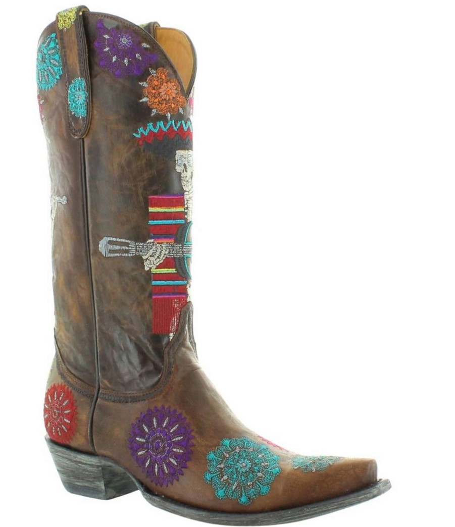 Old Gringo * | Old Gringo Boots Original Old Gringo Mariachi Fiesta Brass L3587-2