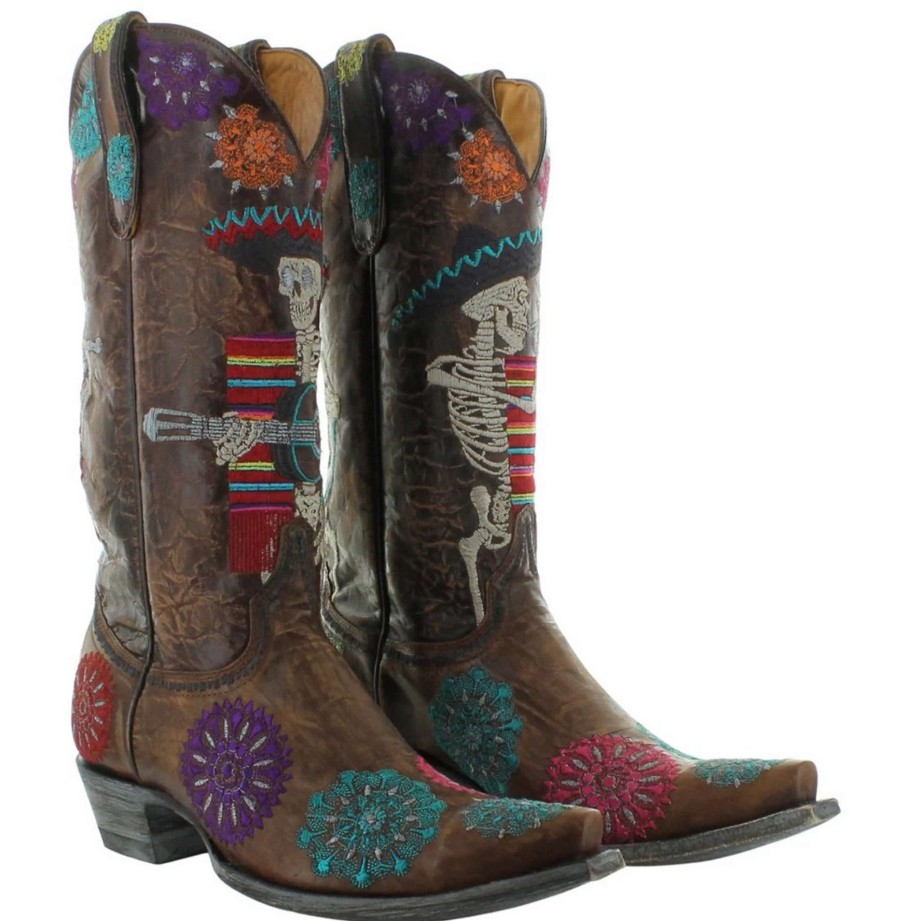 Old Gringo * | Old Gringo Boots Original Old Gringo Mariachi Fiesta Brass L3587-2