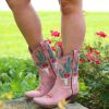 Junk Gypsy By Lane * | Junk Gypsy By Lane Boots Online Sales Junk Gypsy By Lane Bramble Rose Blush Pink Jg0015E