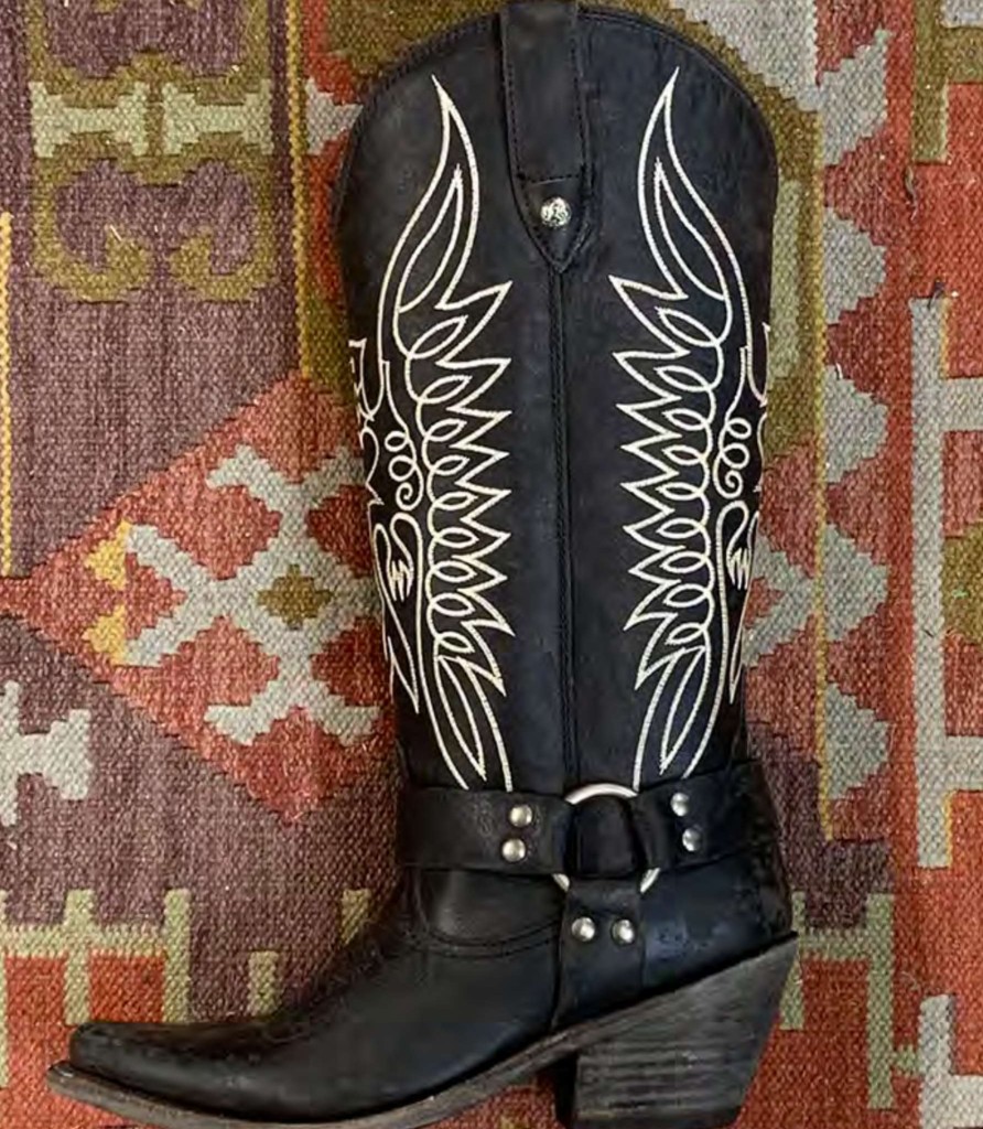 Liberty Black * | Liberty Black Boots Quick Delivery Liberty Black New Heights Biker Boot Mossil Negro Lb7129147