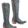 Liberty Black * | Liberty Black Boots Typical Style Liberty Black Braided Riding Boot Russian Blue Lb711173