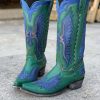 Old Gringo * | Old Gringo Boots Attractive Old Gringo Eagle Green Blue L105-177