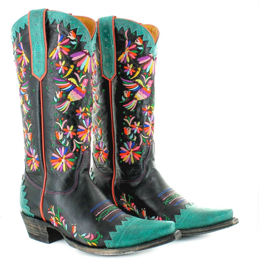 Old Gringo * | Old Gringo Boots Typical Style Old Gringo Tenango Tango Black L3358-2