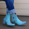 Old Gringo * | Old Gringo Boots Hot Sell Old Gringo Elinor Aqua Bl3486-1