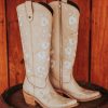 Liberty Black * | Liberty Black Boots Typical Style Liberty Black Garden Missouri Bone Floral Tall Lb7129148