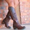 Lane * | Lane Boots Fire Sale Lane Plain Jane Cognac Lb0350I