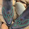 Old Gringo * | Old Gringo Boots Large Choice Old Gringo Eagle Beaded Black Bl3295-2