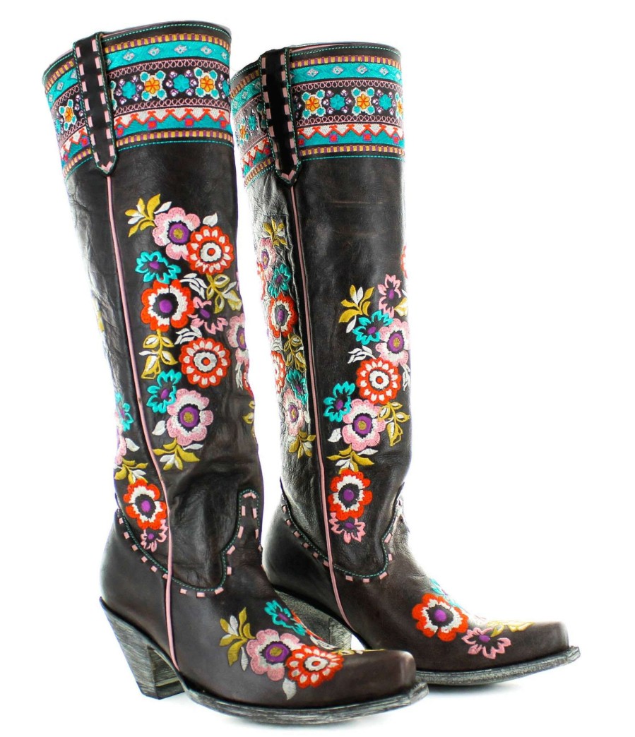 Old Gringo * | Old Gringo Boots Original Old Gringo Pachamama Chocolate L3346-2