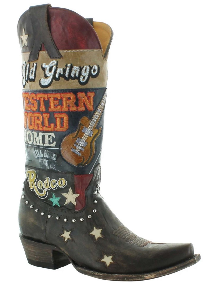 Old Gringo * | Old Gringo Boots Typical Style Old Gringo Paradise Chocolate Orange L3608-1