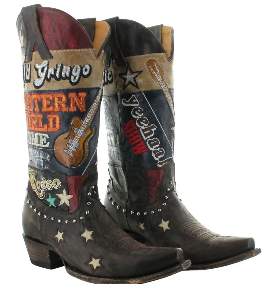 Old Gringo * | Old Gringo Boots Typical Style Old Gringo Paradise Chocolate Orange L3608-1