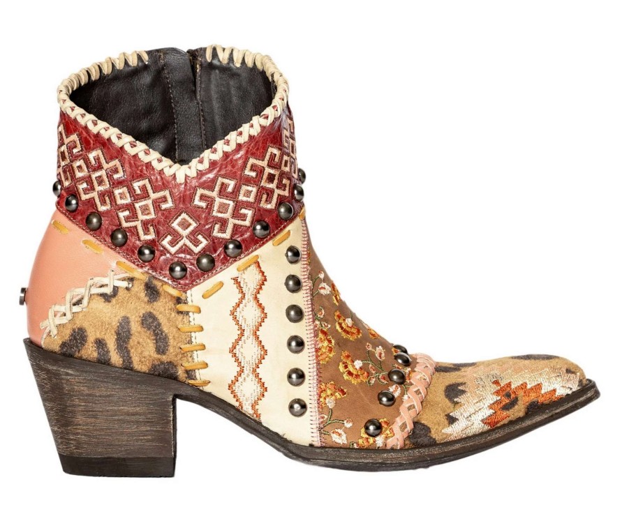 Double D Ranch * | Quick Delivery Double D By Old Gringo Blow Out Bootie Pink Ddbl088-1