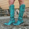 Old Gringo * | Old Gringo Boots Cut Price Old Gringo Belinda Turquoise L903-50