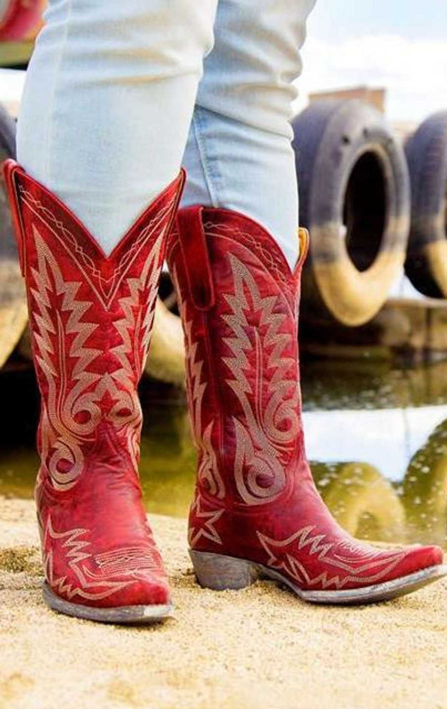 Old Gringo * | Old Gringo Boots Hot Sell Old Gringo Nevada Red Relaxed Fit L175-262