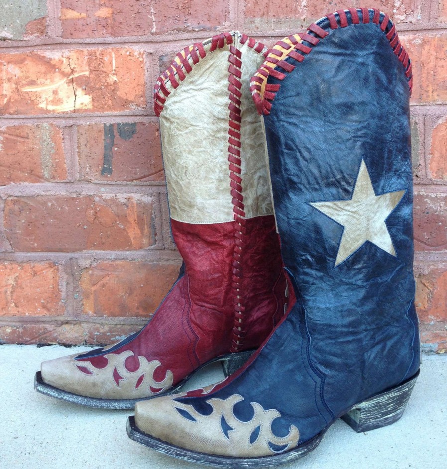 Old Gringo * | Old Gringo Boots Best-Selling Old Gringo Spirit Of Texas Boots L1416-4